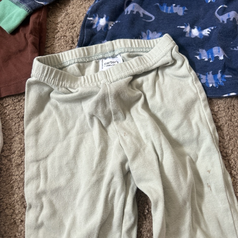 Baby boys Zara and Carters 9-12 months bundle of long sleeves and pants - Picture 5 of 5